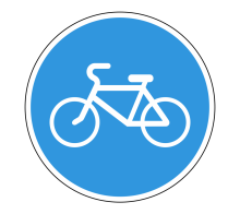 Дорожный знак 4.4.1 - Велосипедная дорожка