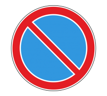 Дорожный знак 3.28 - Стоянка запрещена